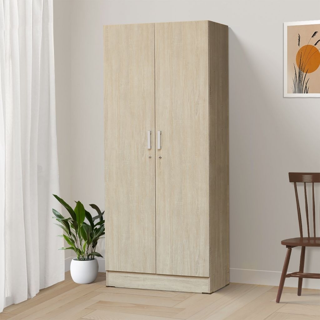 KAYUNA.idea Wanaka Lemari Pakaian Kayu / Wardrobe Kayu / Lemari Baju / Lemari Pakaian Minimalis / Le