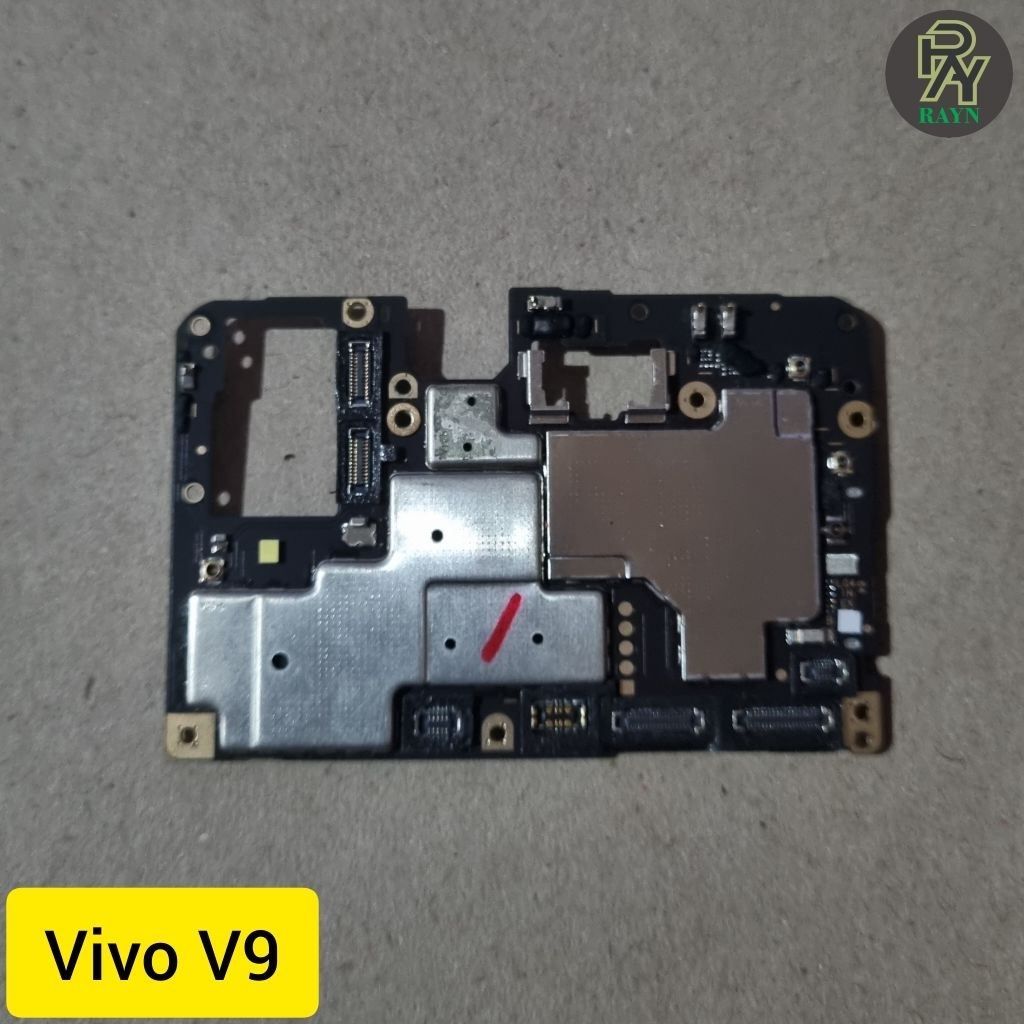 Mesin Vivo V9 kaleng utuh hidup minus ngga tampil