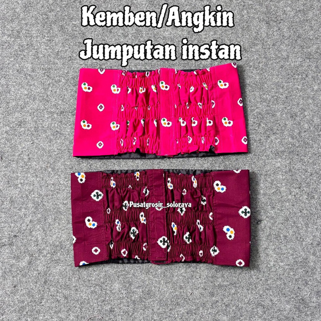 Kemben/Angkin jumputan instan