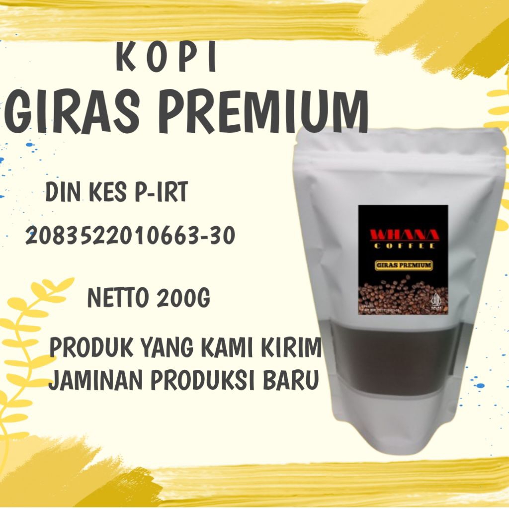 

Forcysn Kopi Bubuk Giras Premium 200G Special Muantap