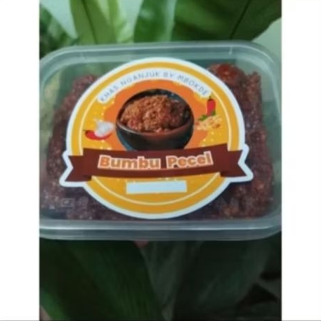 

Bumbu Pecel Khas Nganjuk Extra Pedas 250gram kemasan Thinwall