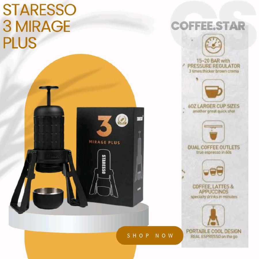 staresso SP 300 mirage plus espresso maker portable