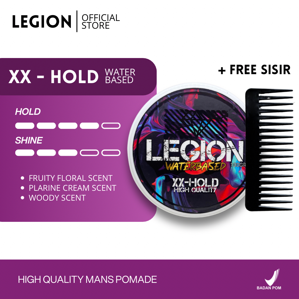 Legion - Pomade Waterbased XX-Hold 100gr