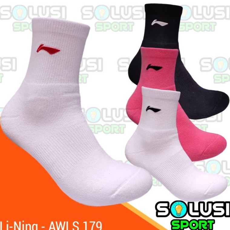 KODE F33F Kaos Kaki LINING AWLS 179 Badminton Basket Tenis PingPong Original