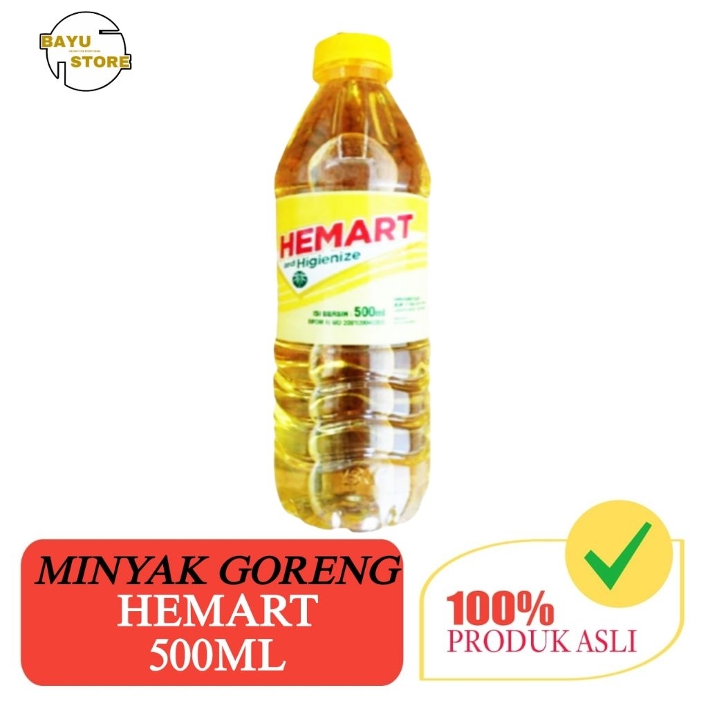 

Hemart Minyak Goreng Botol 500 ml