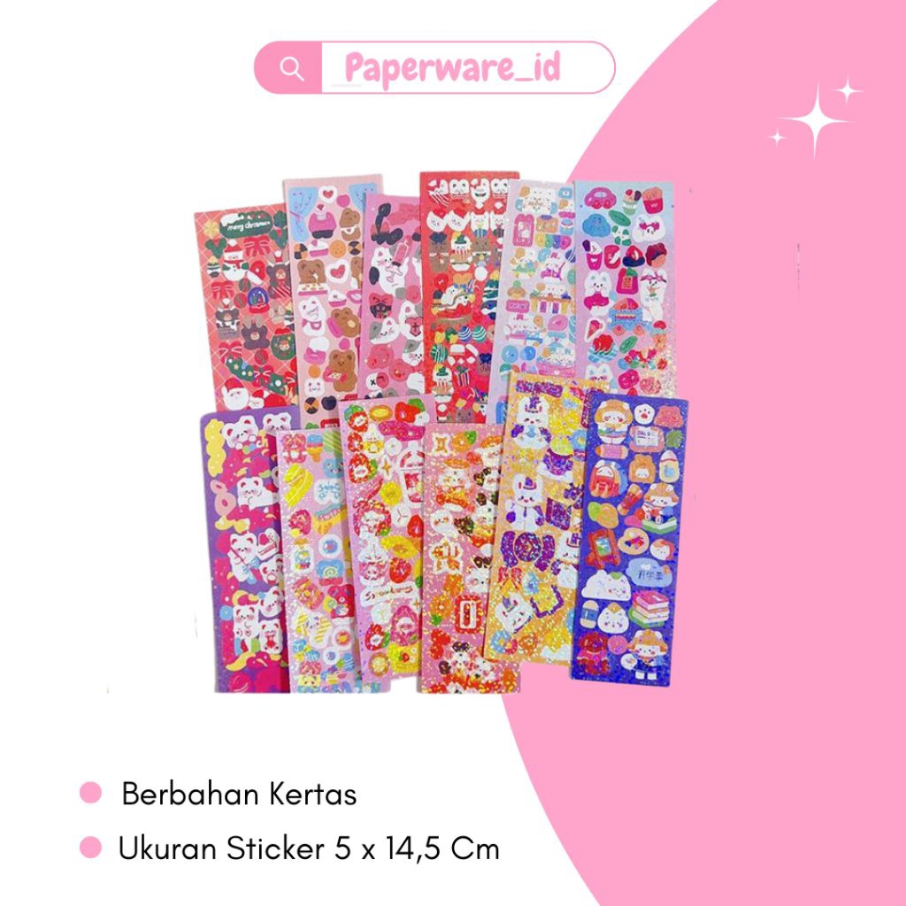 

sticker DIY karakter lucu / stiker karakter lucu / stiker