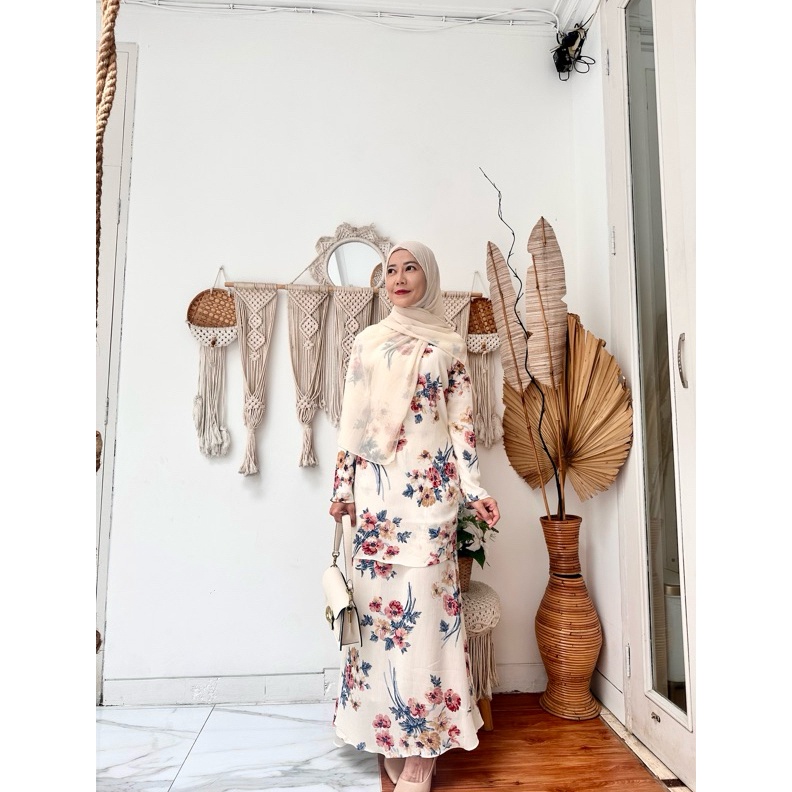 KODE M58D Baju Kurung Melayu Malaysia Dress Kondangan Gamis Pesta Terbaru Dan Kekinian Wudhu Friendl