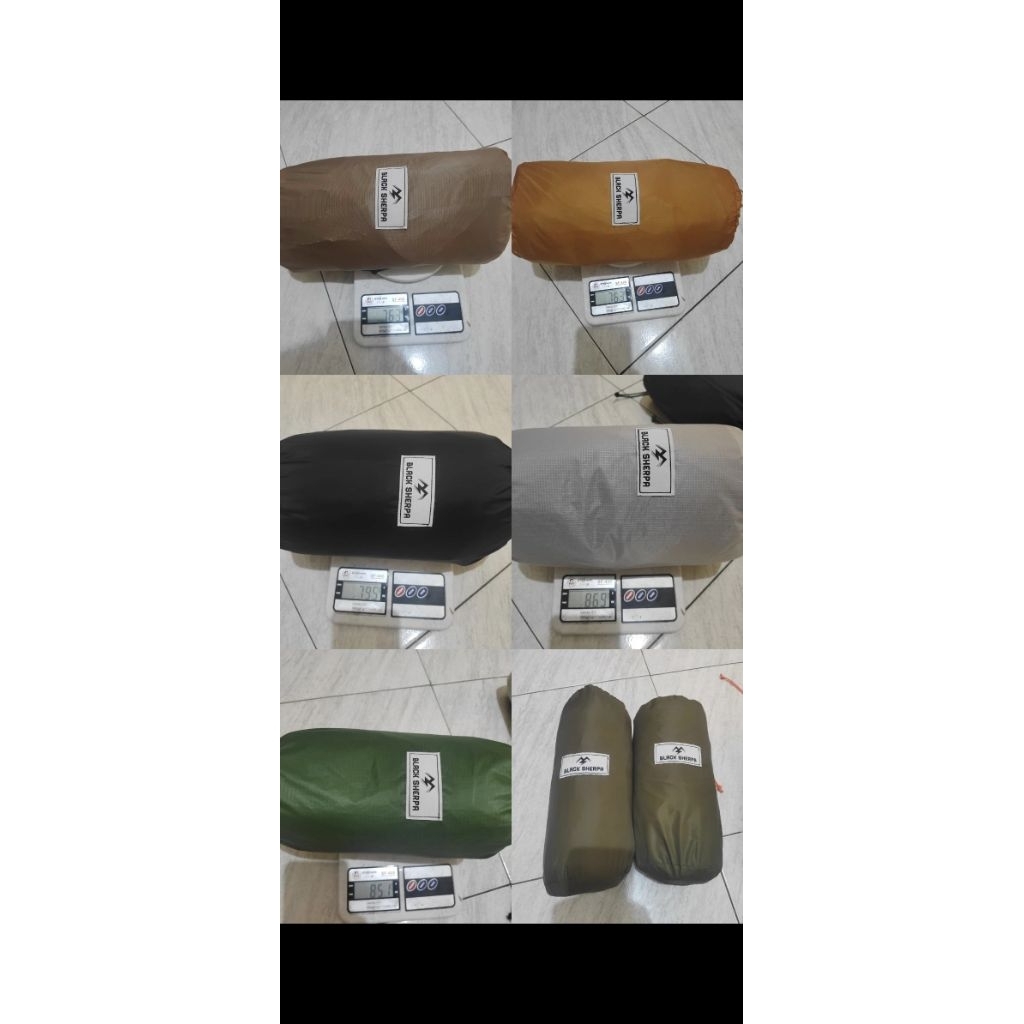 Tarp Tent Moska Pro 1P Blacksherpa New Design Tenda Ultralight