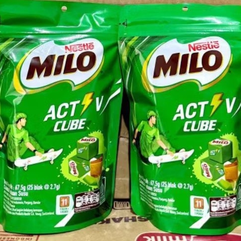 

(1 DUS) MILO CUBE 2,7 GR X 25 BLOK ISI 20 PACK