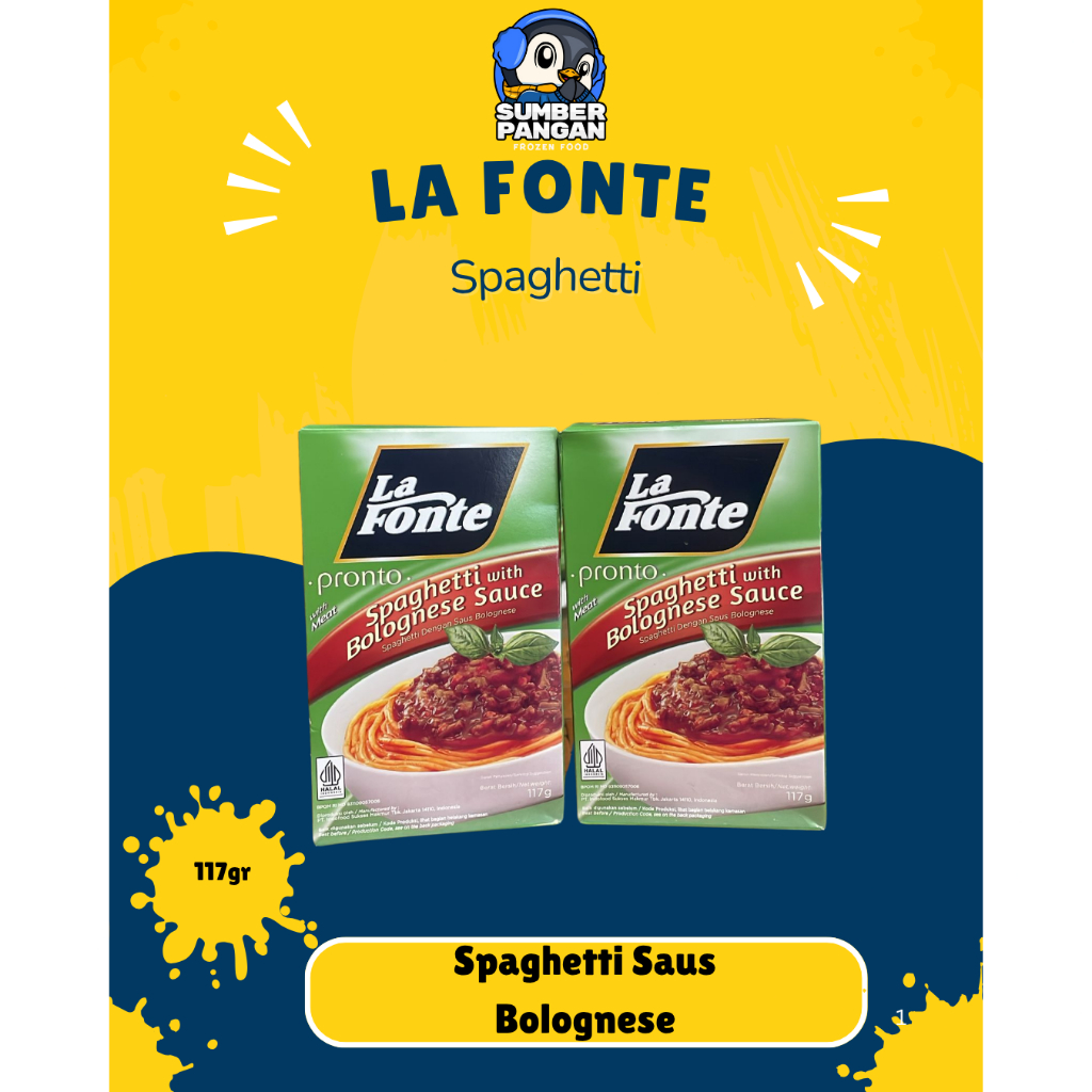 

La Fonte Spaghetti Saus Bolognese 117gr