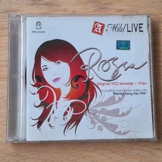 Original VCD Karaoke + clip ROSSA. (Mulus)
