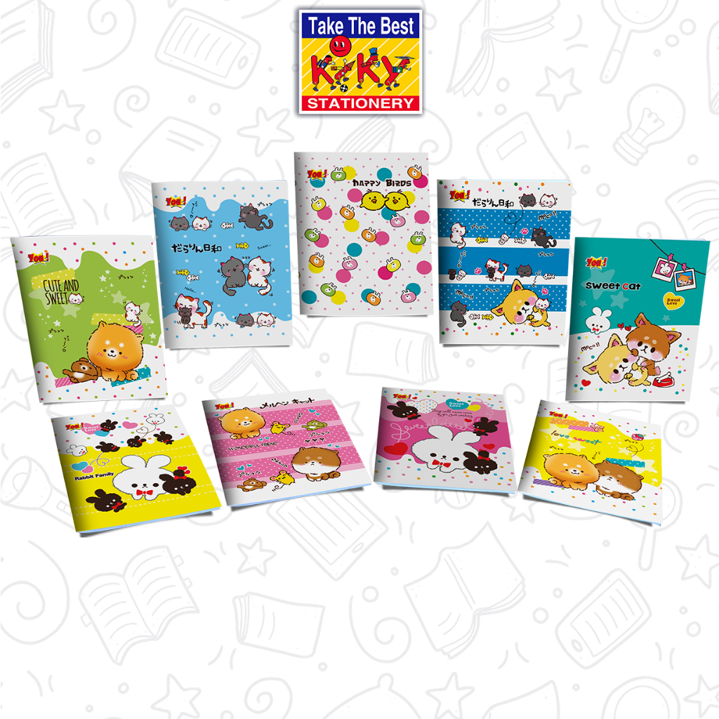 

BUKU MURAH!!! YOU Buku Tulis 30 Lembar - 10 Buku / Cover Random