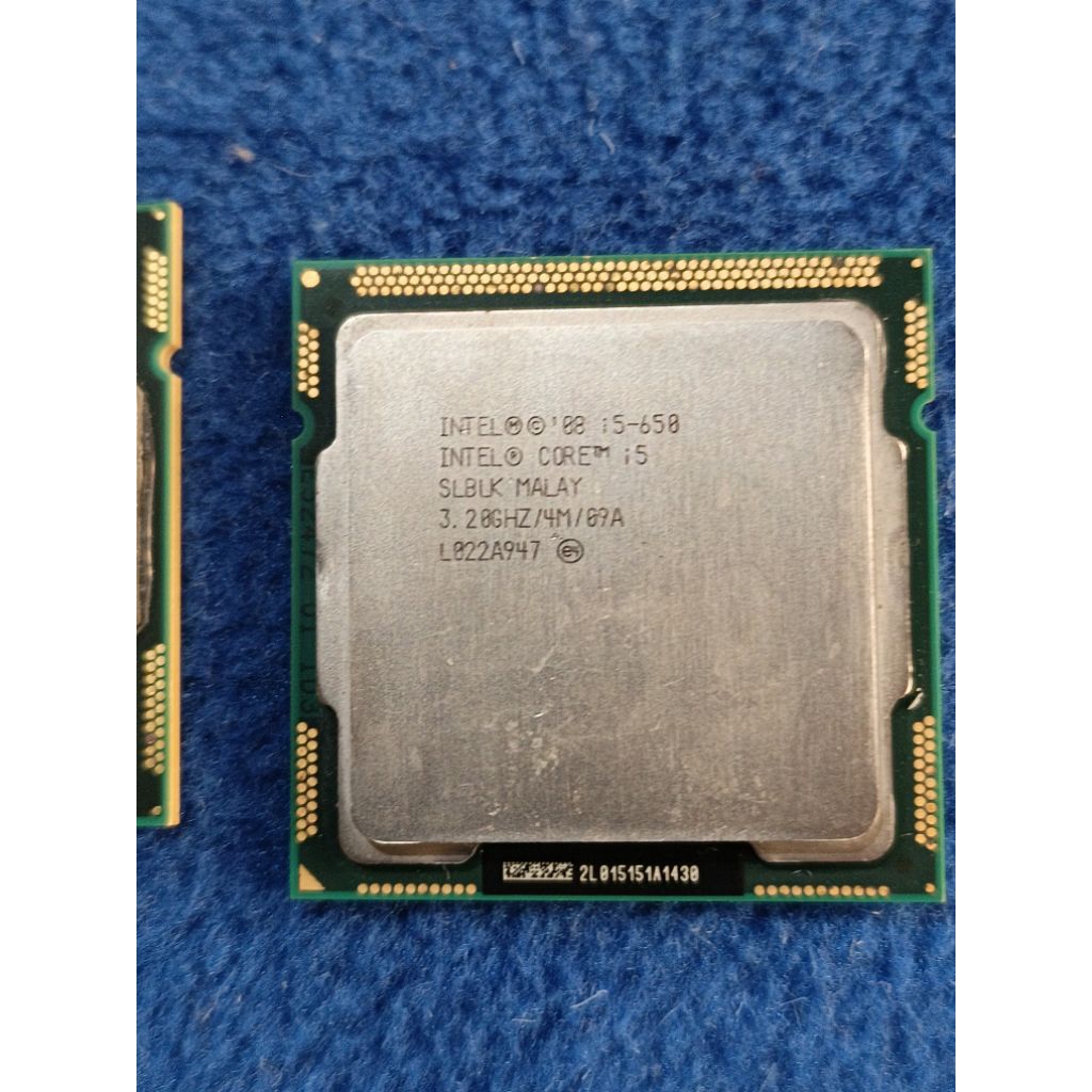 prosesor intel core i5 650 750 socket 1156