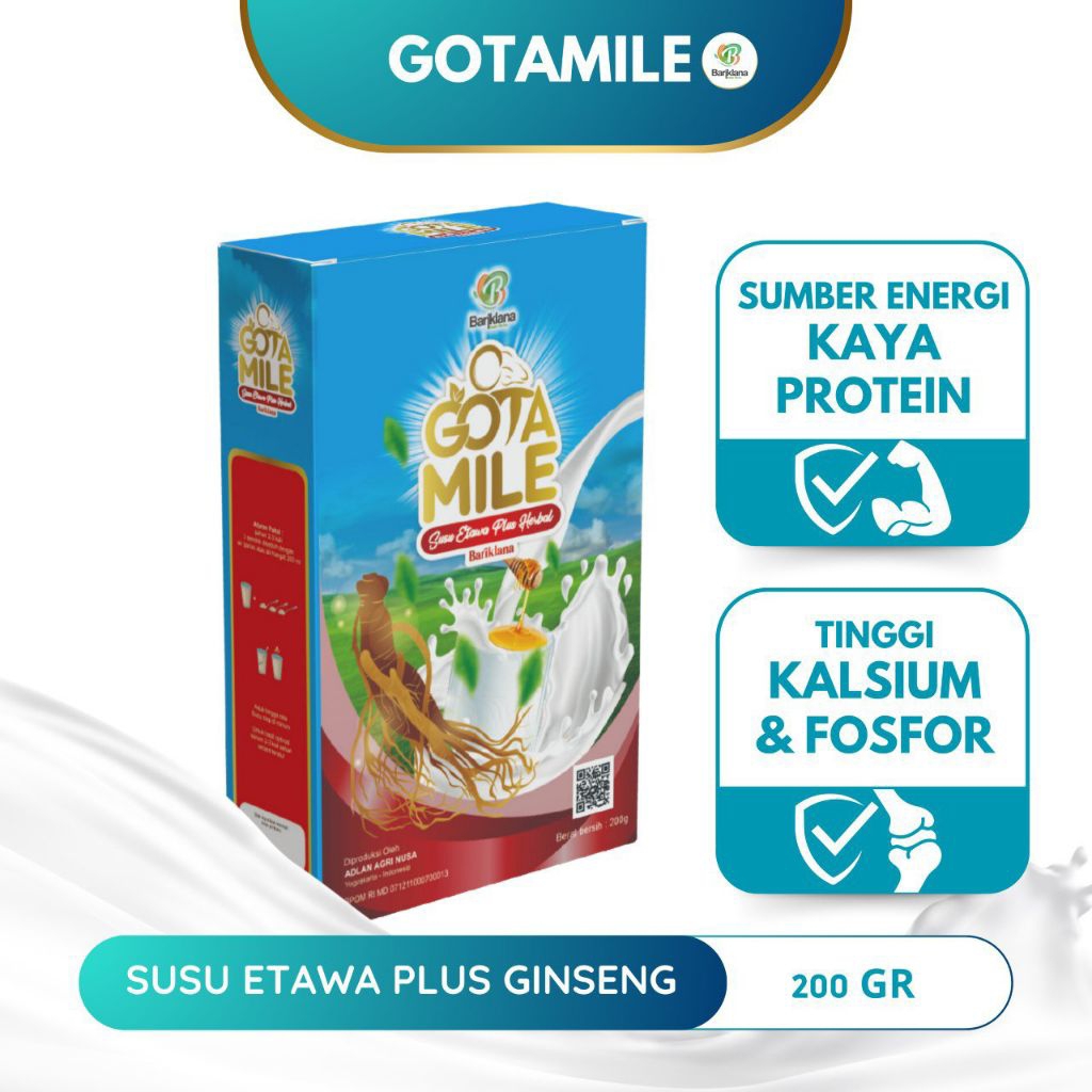 

Gotamile - Susu Kambing Etawa Plus Herbal
