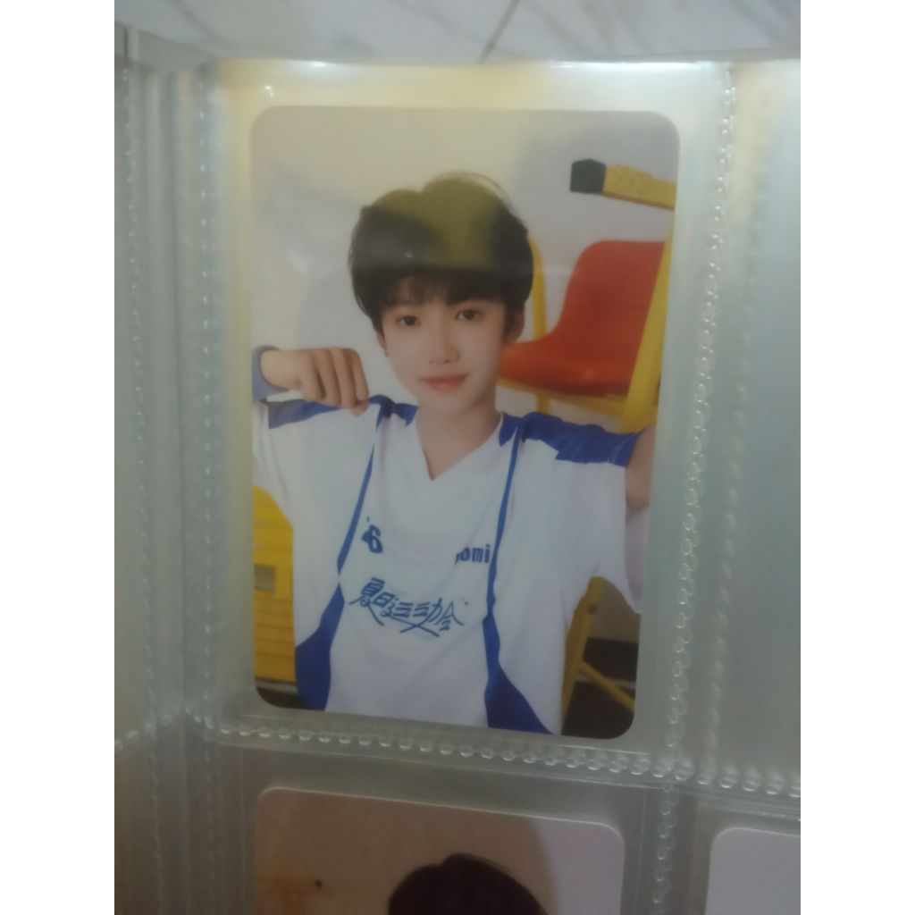 PHOTOCARD OFFICIAL TF FAMILY [ ZHANG YIRAN ]