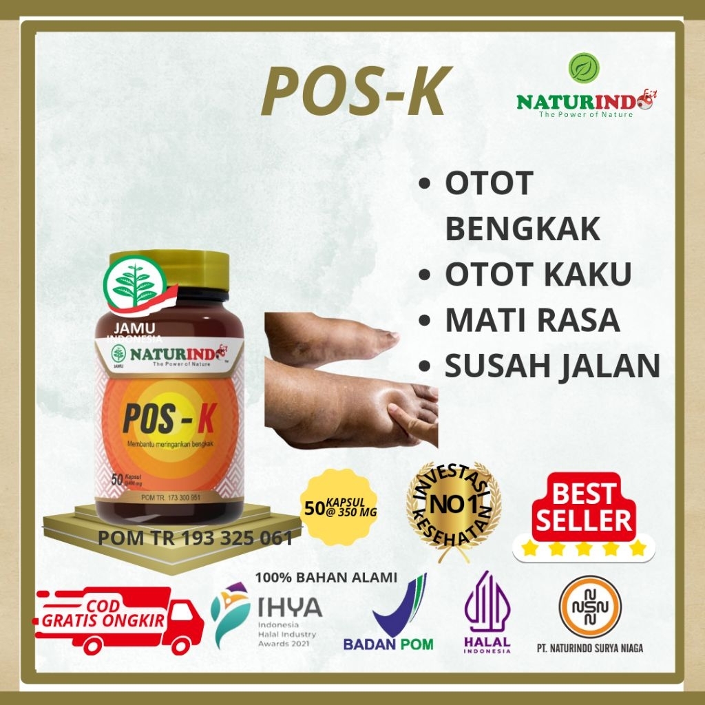 Obat Atasi Bengkak Otot Kaku dan Nyeri Otot Aman BPOM COD