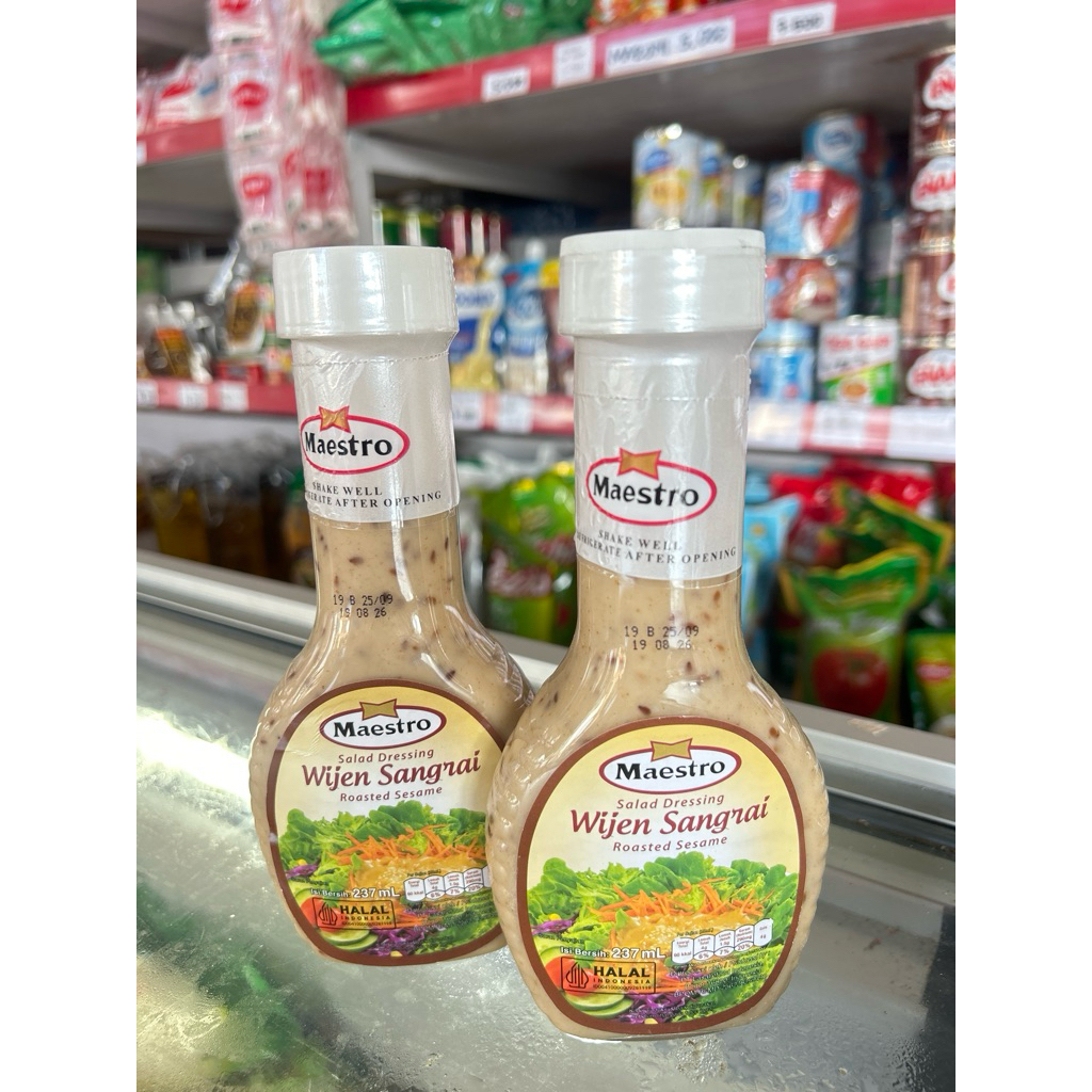 

Wijen Sangrai Mestro 237 ml | Salad Dressing