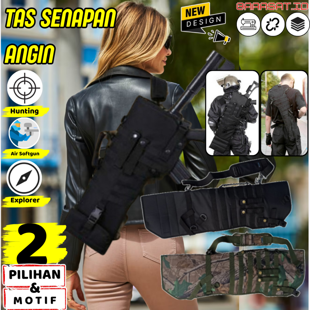 Sarung Multipump PCP Uklik Gejluk Ringkas bisa dilipat Jahitan rapi Kuat Bahan tebal tali bahu empuk