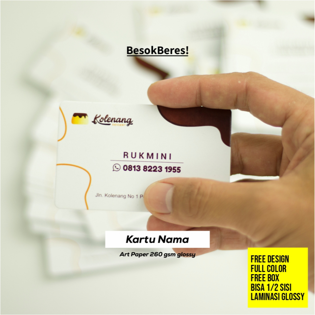 

Cetak Kartu Nama | Free Design and Box | Satu Hari Jadi
