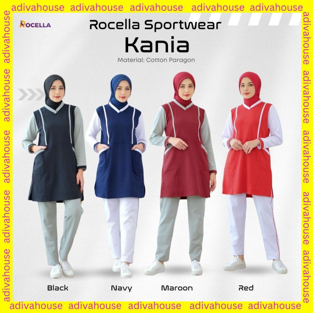 ROCELLA SPORTWEAR KANIA - SETELAN OLAHRAGA WANITA