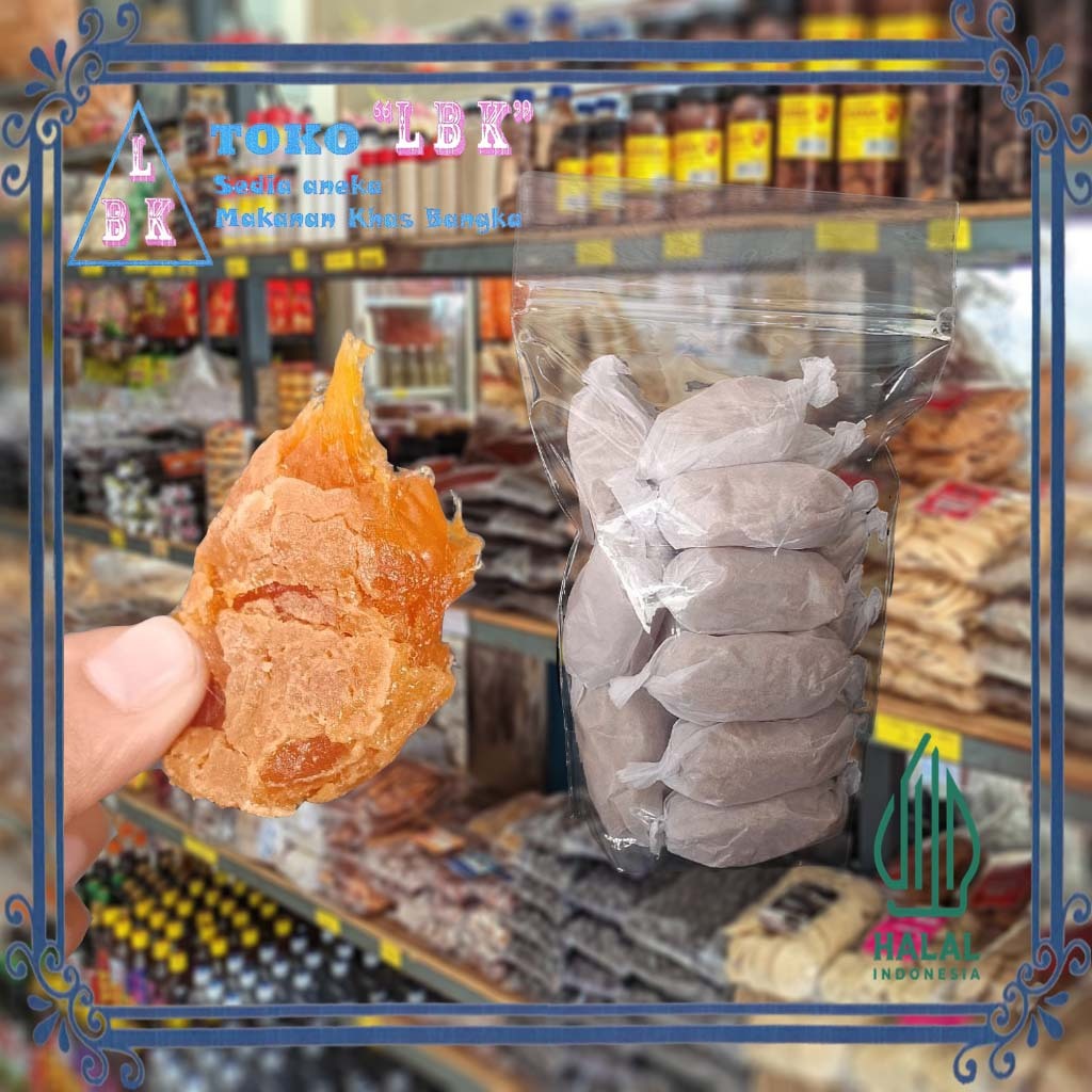 

Dodol / Lempuk Cempedak asli Bangka Lembut & Manis Buah asli 500 gram