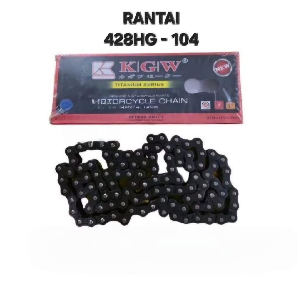 RANTAI GEAR GIGI TARIK BELAKANG 428HG - 104 KAGAWA