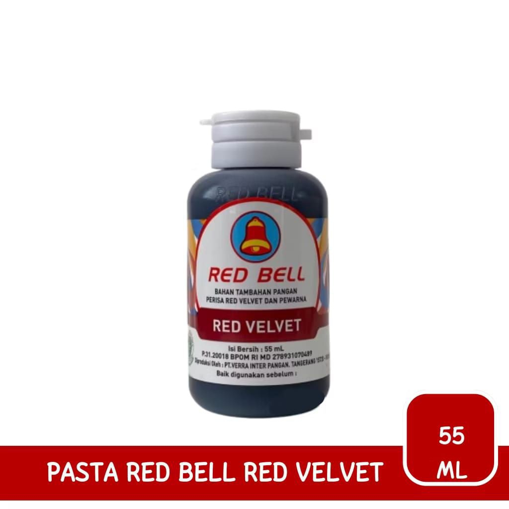 

RED BELL RED VELVET Red Bell Perisa Vanilli Cair RED VELVET