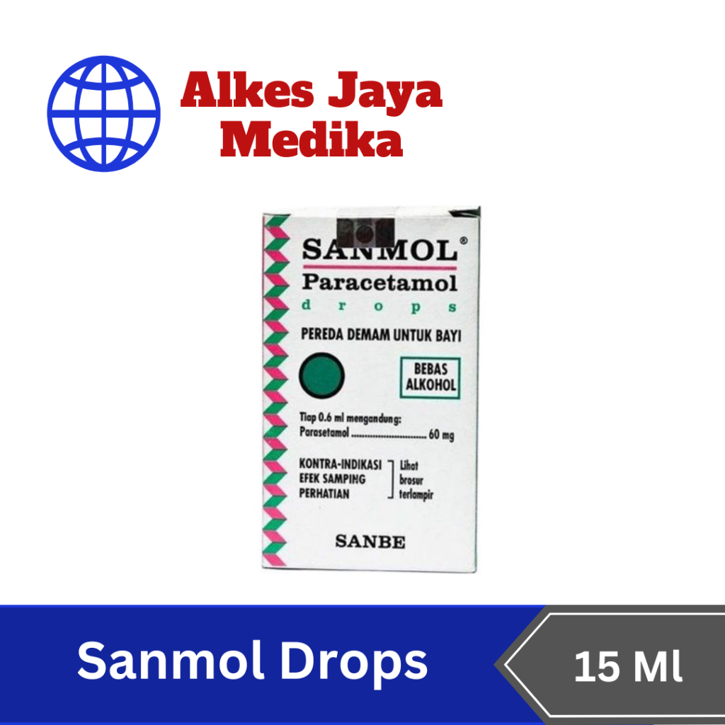 Sanmol Drop - Pereda Demam Untuk Bayi