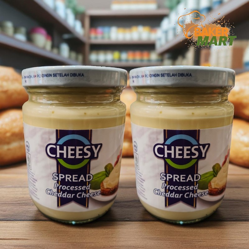 

Cheesy Cheddar Spread / Olesan Rasa Keju 240gr