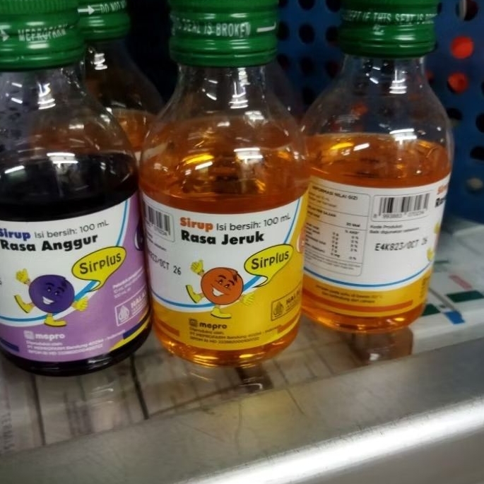 

Surplus sirup Al varian per botol original