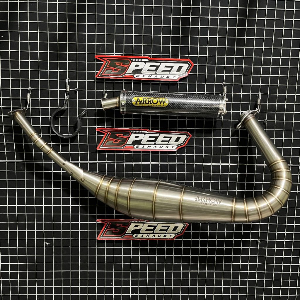 Knalpot Arrow carbon Rx King Rx Spesial Repsol Kolong