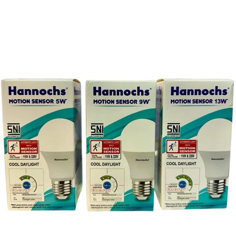 Lampu LED HANNOCHS Sensor Motion / Gerak
