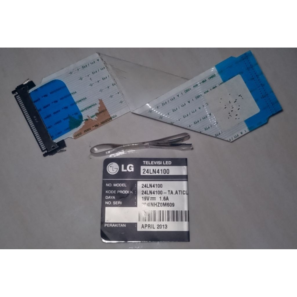 Fleksibel(30Pin) MB dan Fleksibel BL(12Pin) TV LED LG seri 24LN4100