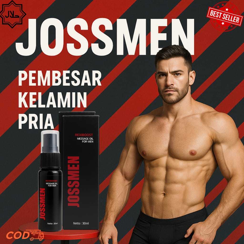 Minyak Oles Pria Terbaik (JOSSMEN) Herbal Oles Tahan Lama Pria Tidak Kebas Produk Original ObatKuat 