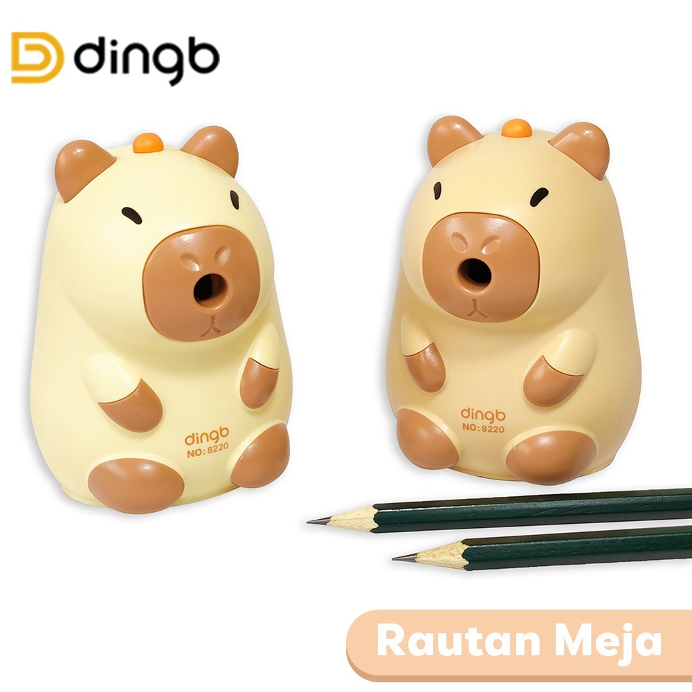 

DINGB Sharpener Rautan Serutan Putar Dingb Capybara DB-8220