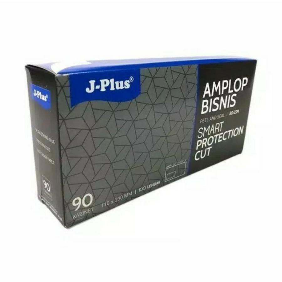 

Amplop Putih No 90 Jendela Kiri merk J-Plus isi 100 Lembar
