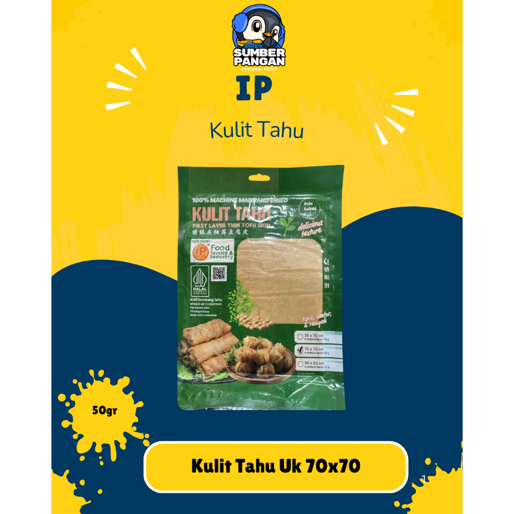 

Ip kulit tahu 50gr (3 ukuran)