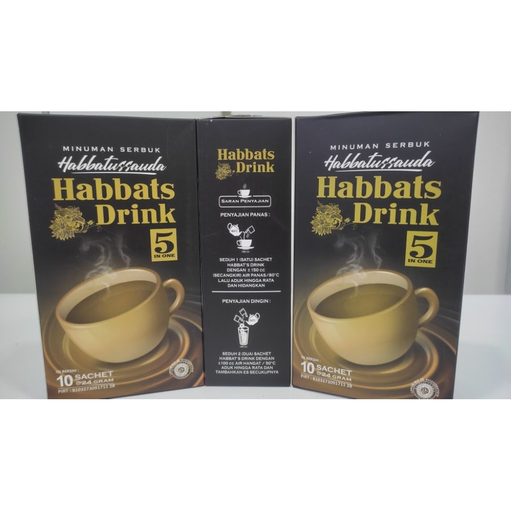 

HABBATS DRINK MINUMAN HERBAL HABBAAT ISI 10 SCT