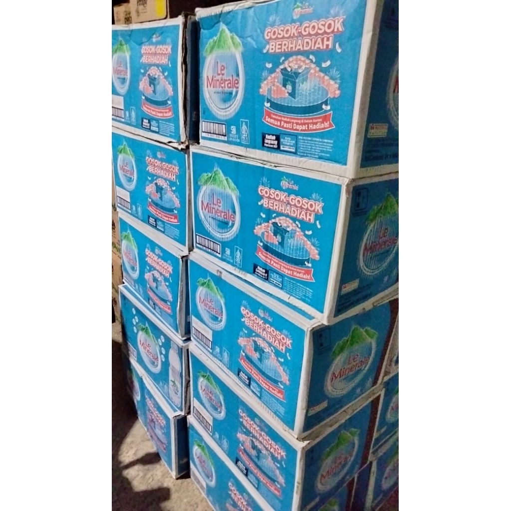

Le Minerale 600ml (1 Dus 24 botol)