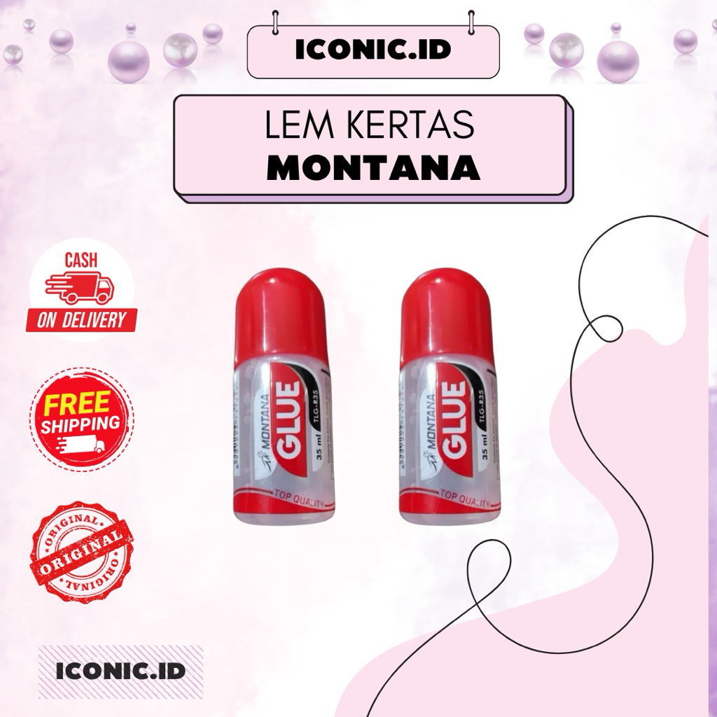 

Iconic.id - Lem Montana Kertas / Lem Kertas Montana / Montana Lem