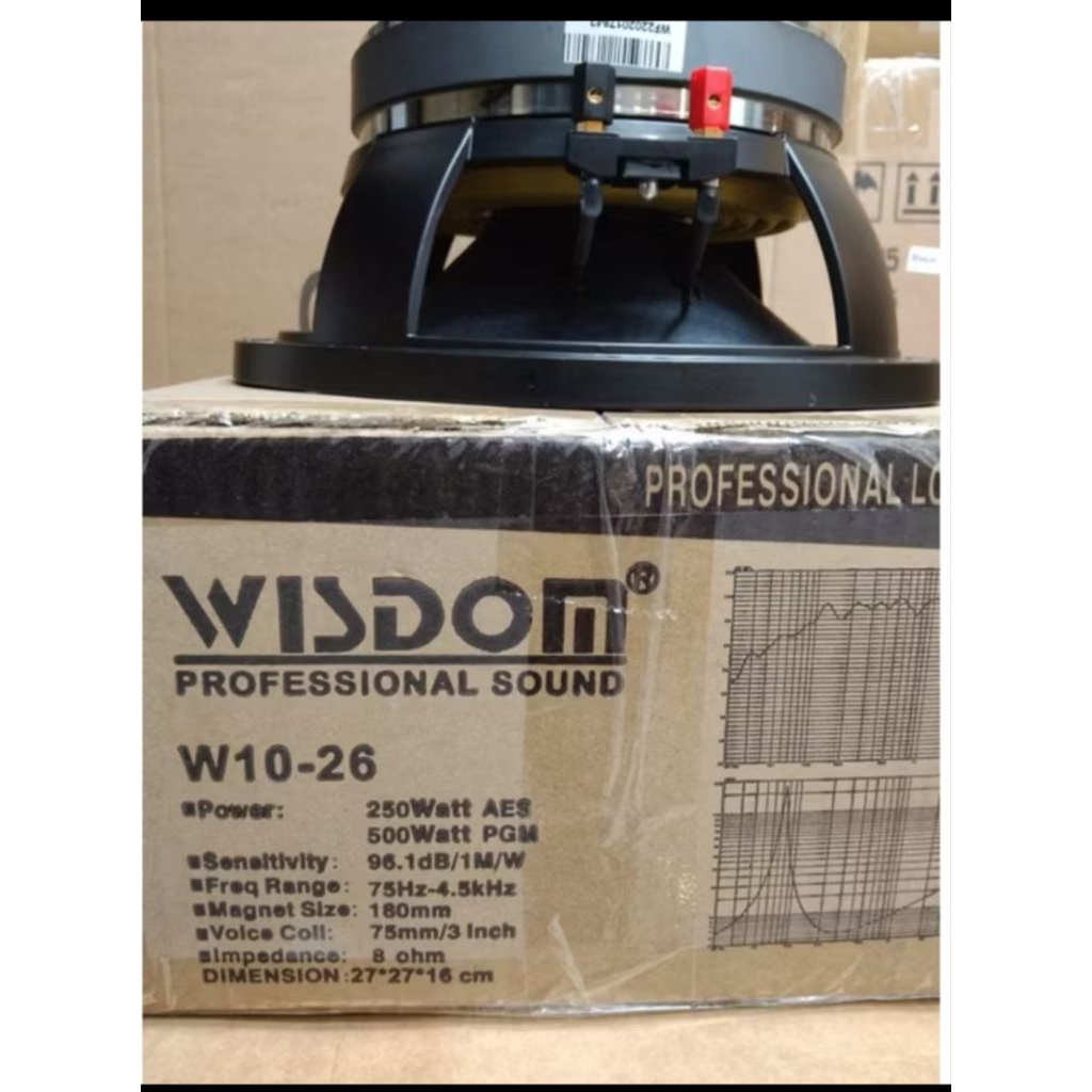 wisdom w10-26  voice coil 3inch