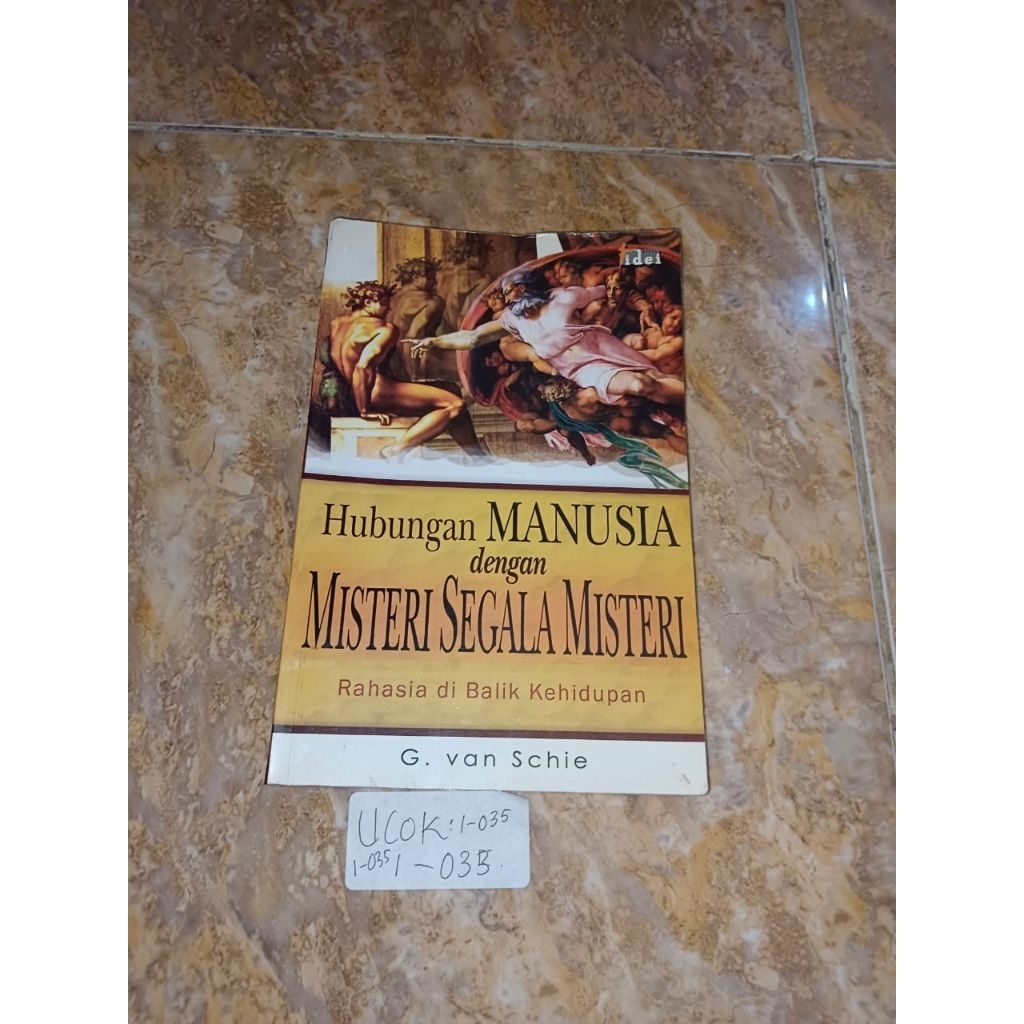 Buku Hubungan manusia dengan misteri segala misteri