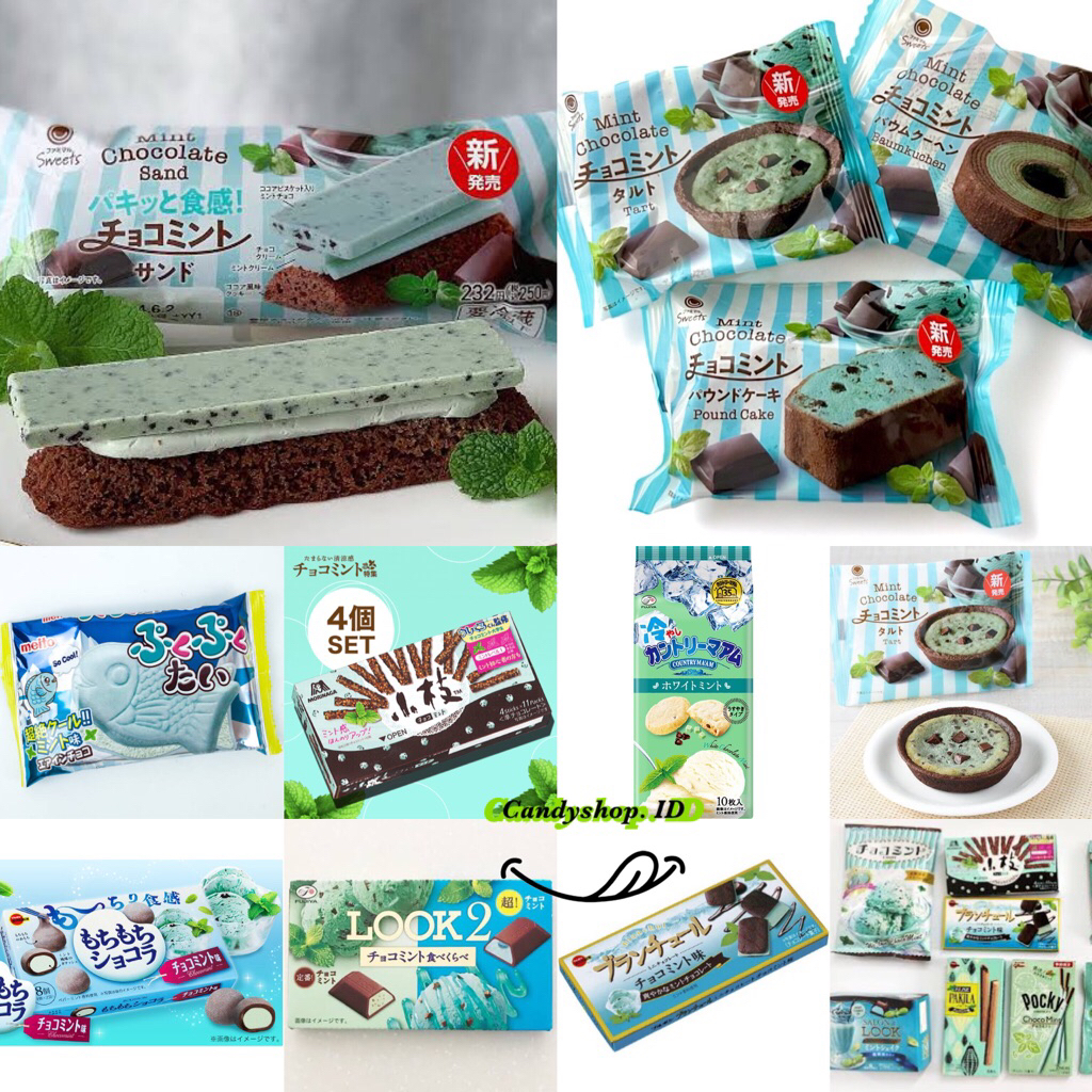 

COKLAT MINT JAPAN [MACAM MACAM KUE SNACK VARIAN MINT]