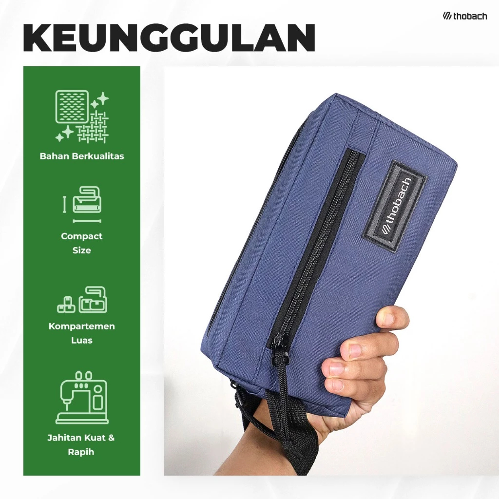 

BLD PENCIL CASE ATK KOTAK PENCIL SEKOLAH KULIAH KANTOR KERJA