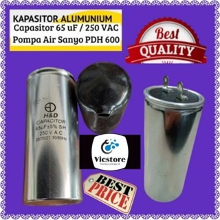 Kapasitor pin colok HD 60 uf pompa air sanyo pdh 605 jp jet pump sumur dalam capasitor