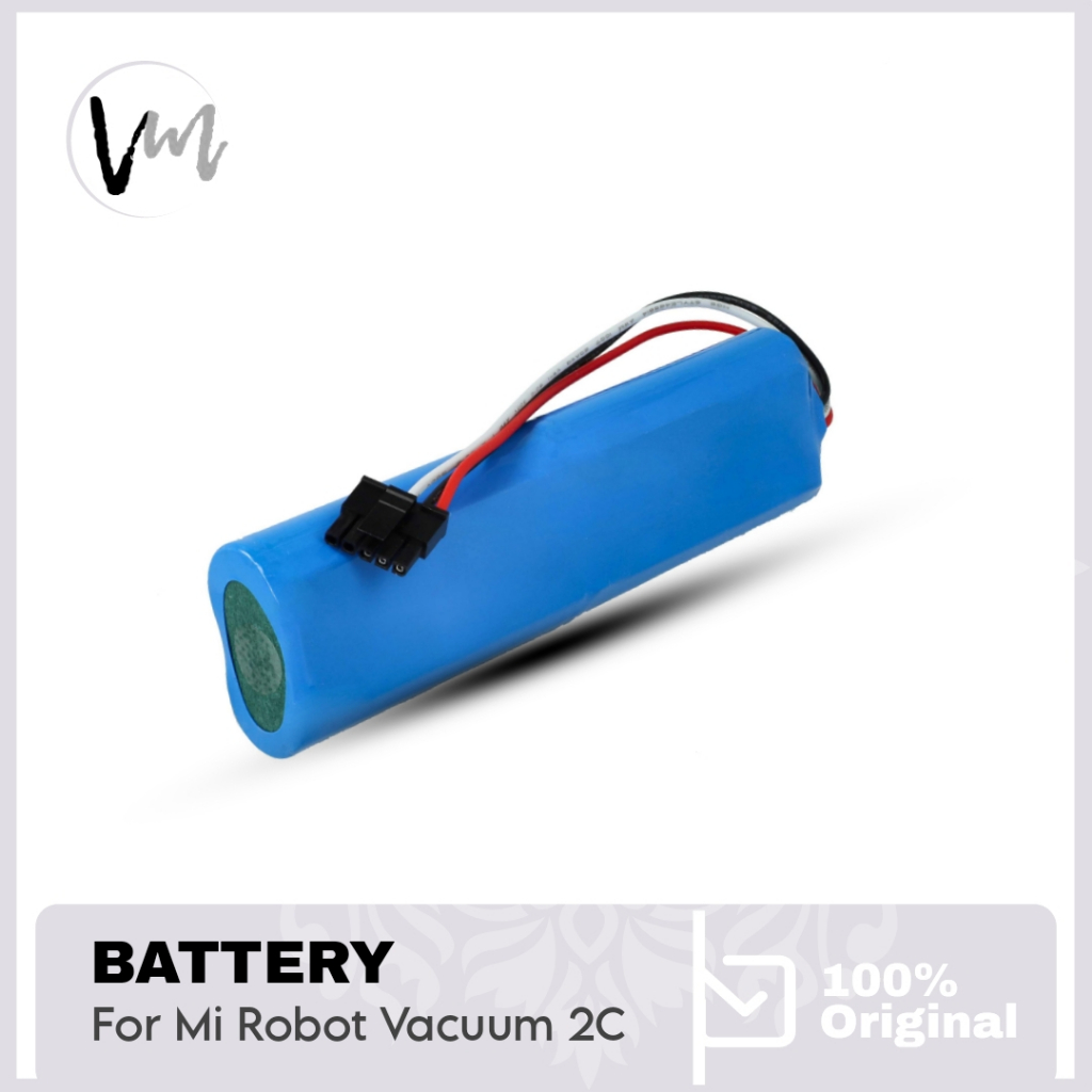 Battery for Xiaomi / Mijia Mi Robot 1C 6500mAh / 2C 3500mAh Batre Vacuum Cleaner Mop Baterai
