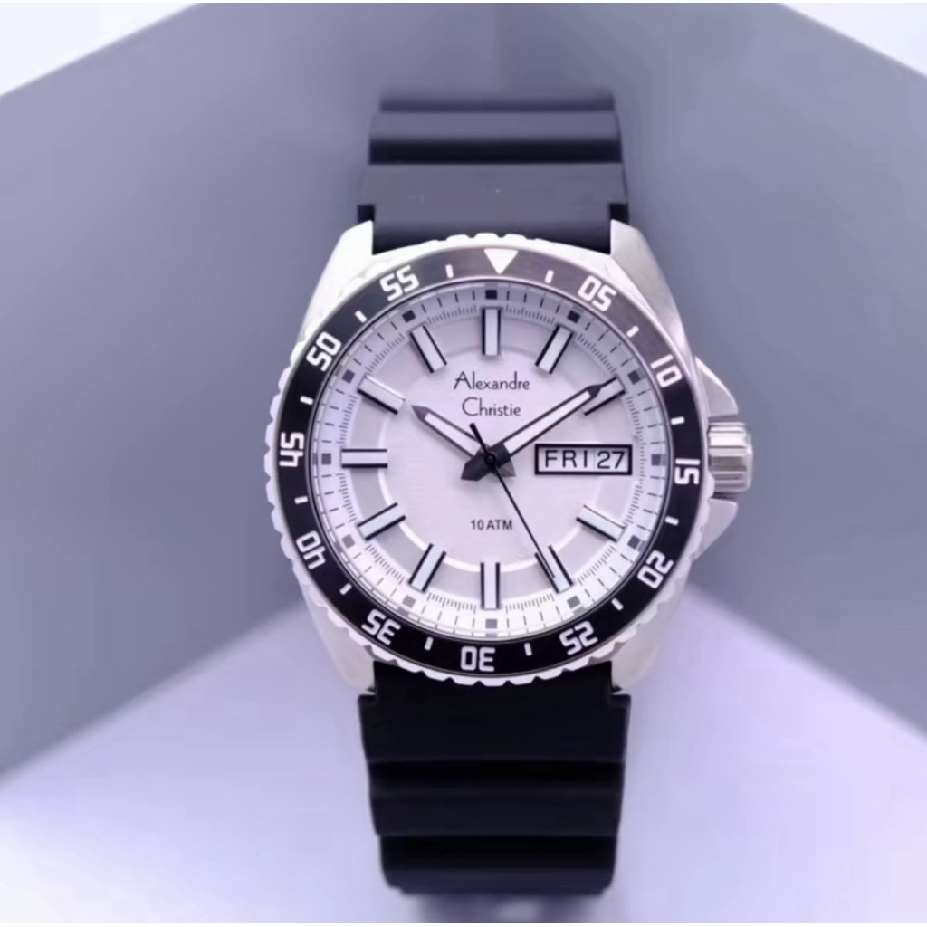 Jam Tangan Pria Alexandre Christie AC 6541 ME Original