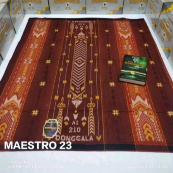 sarung donggala songket motif bhs original timbun