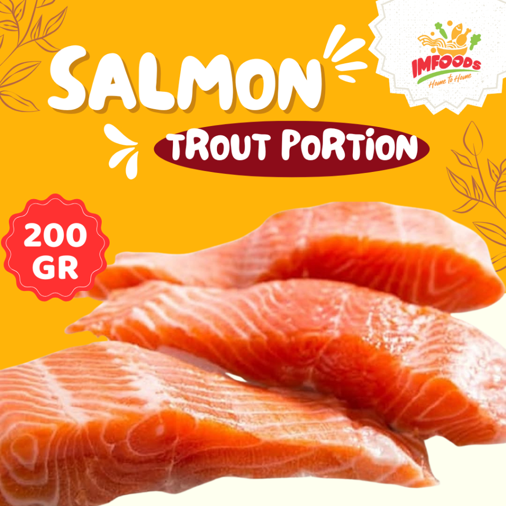 

Salmon trout Norwegia/Salmon trout 200gr Norwegia/Trout salmon Norwegia frozen/Salmon/ frozen/Imfoods