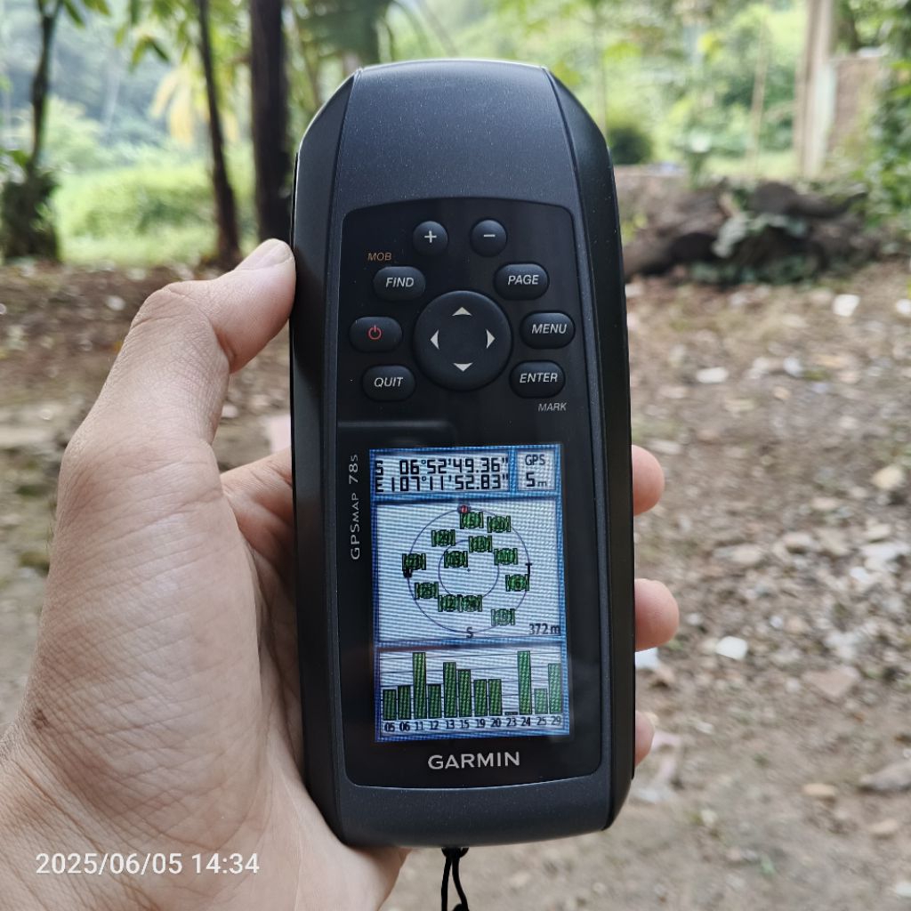 GPS Garmin 78s bekas